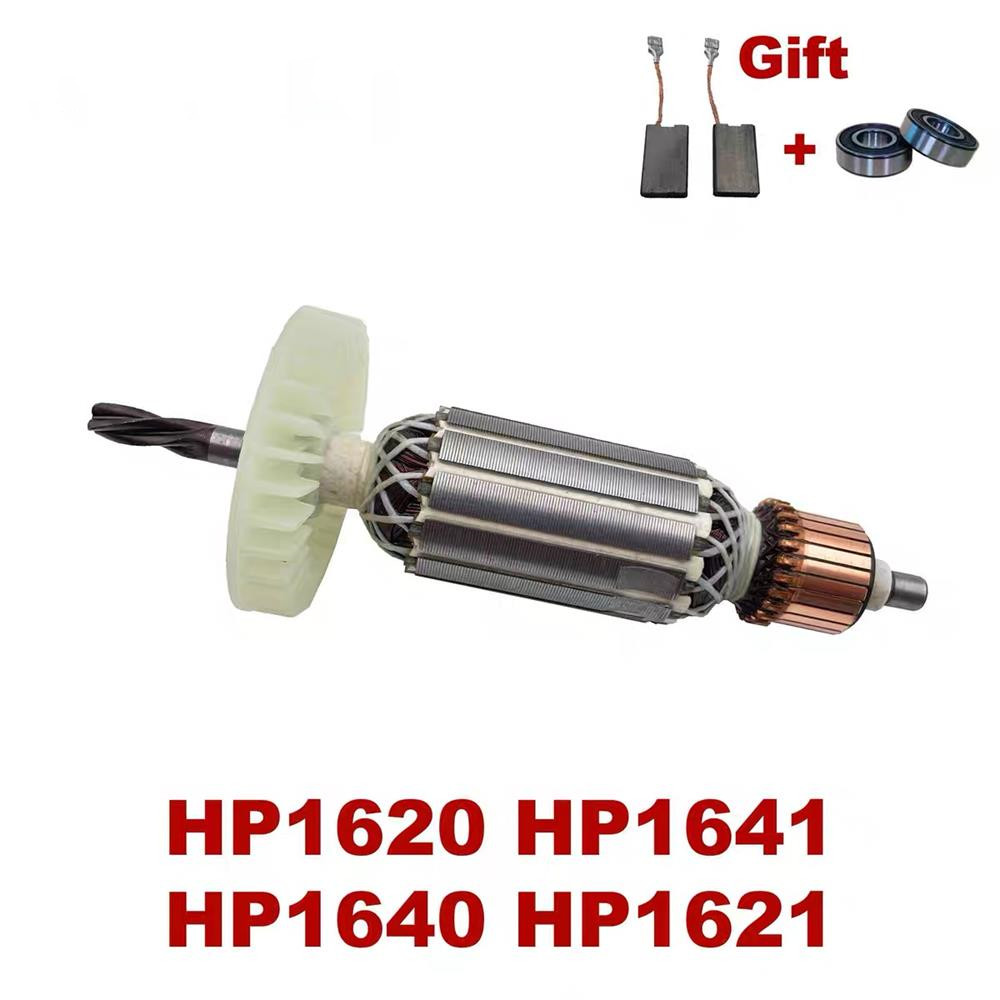 Makita Drill Hp1640 - Rotor d'armature de perceuse à percussion,