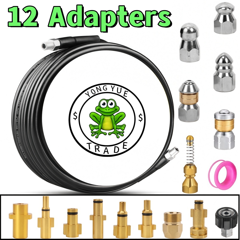 Drain Pipe Clip - Kit de Jet d'égout pour nettoyeur