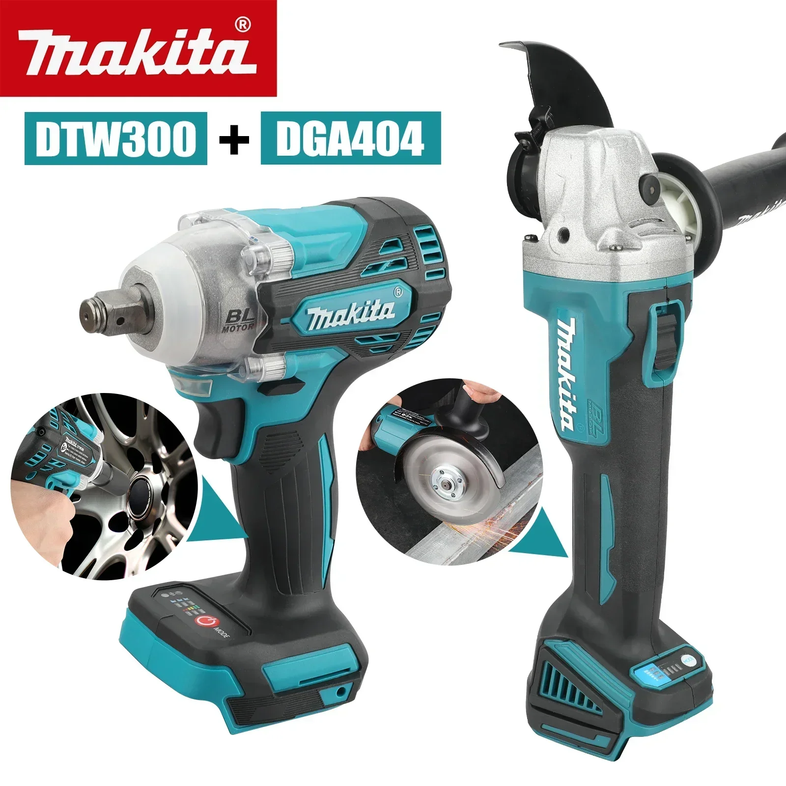 Makita Drill Dtw300 - Makita Ensemble d'outils 2 en 1
