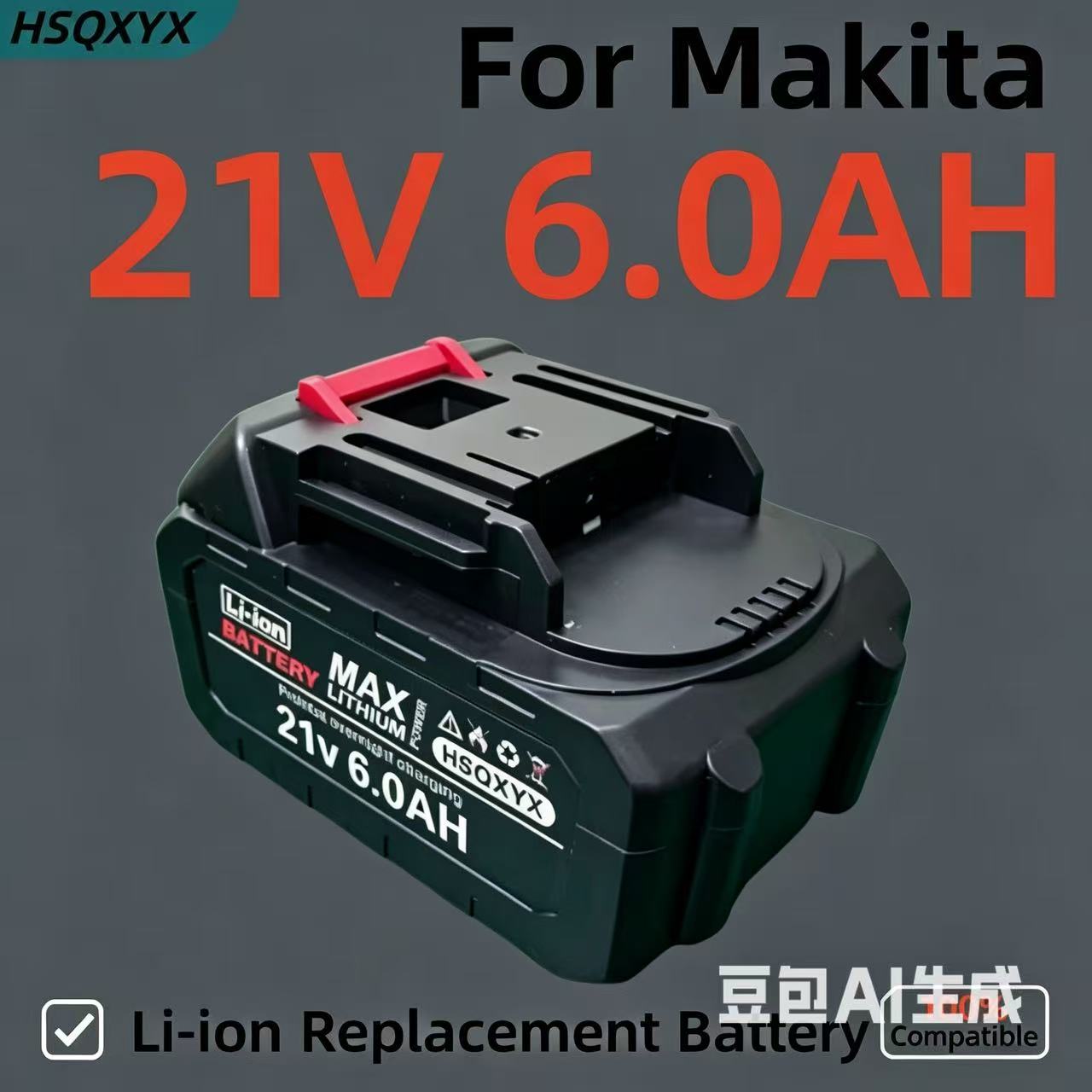 Makita Drill Hp1640 - Batterie intelligente Makita 21V 6,0Ah, pack