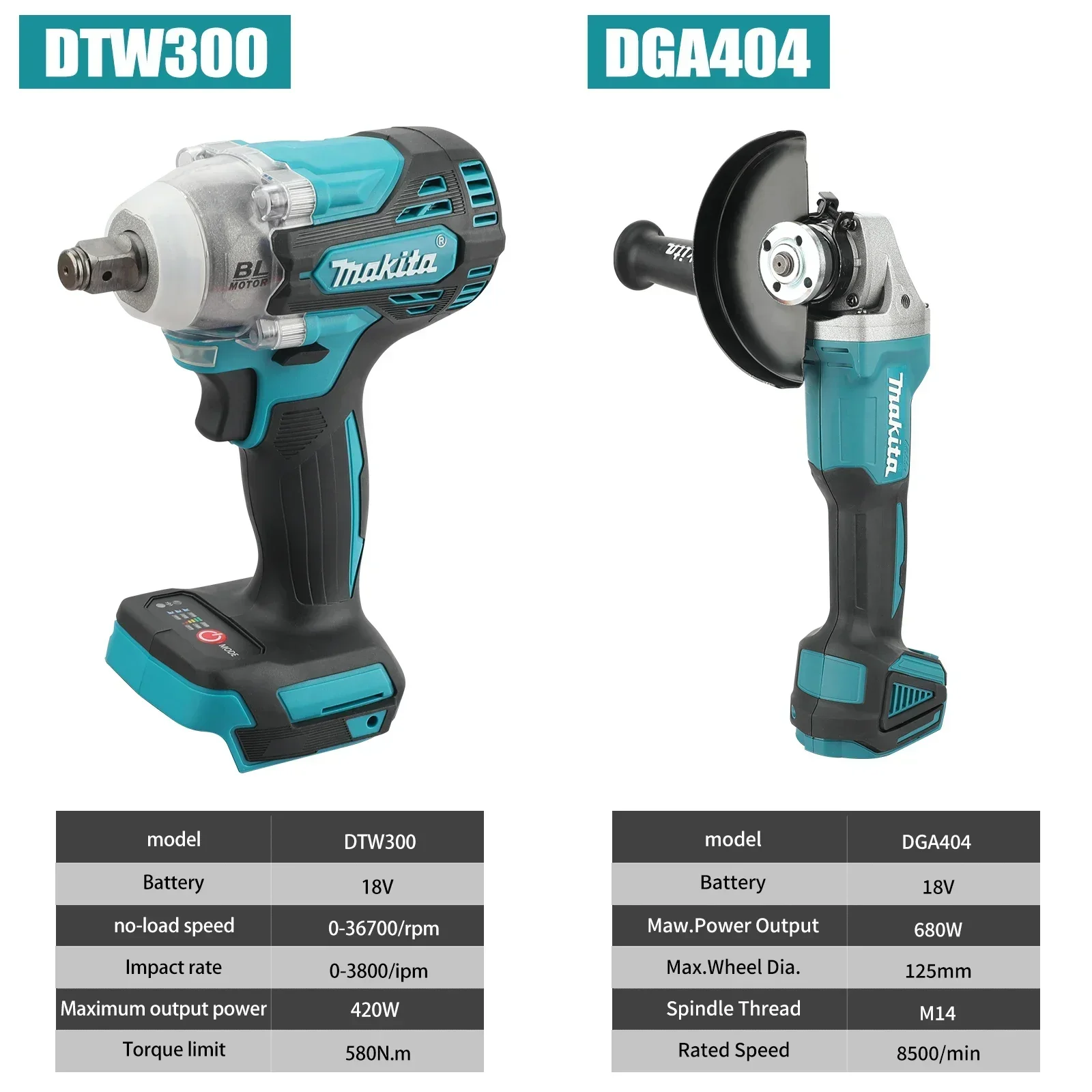 Ensemble d'outils doubles Maki - Makita Drill Dtw300 avis et prix