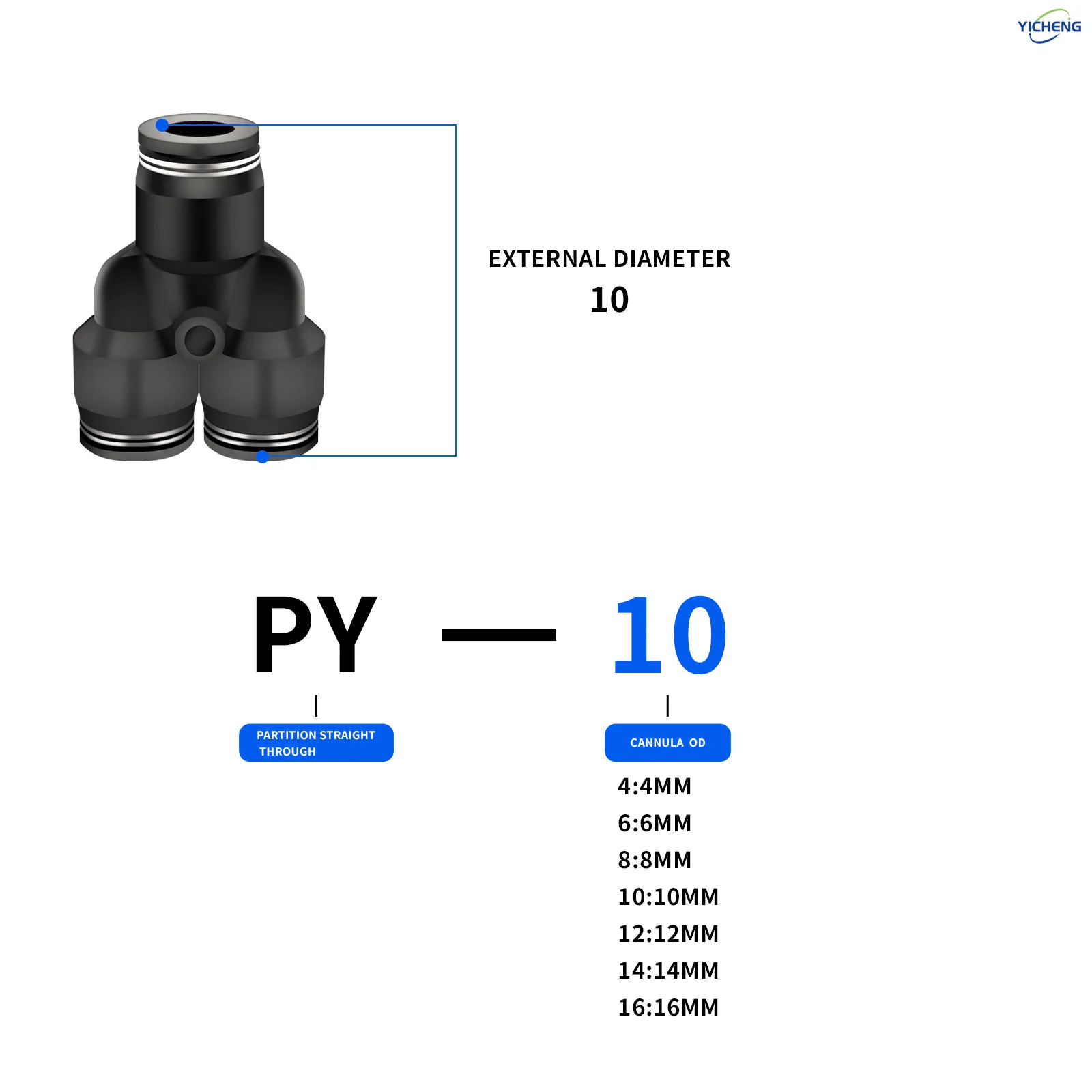Connecteur de tuyau ID 10MM, s - Push Fit Connector avis et prix
