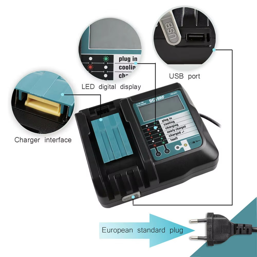 Chargeur Super rapide Li-ion D - Makita Drill Hp1640 avis et prix