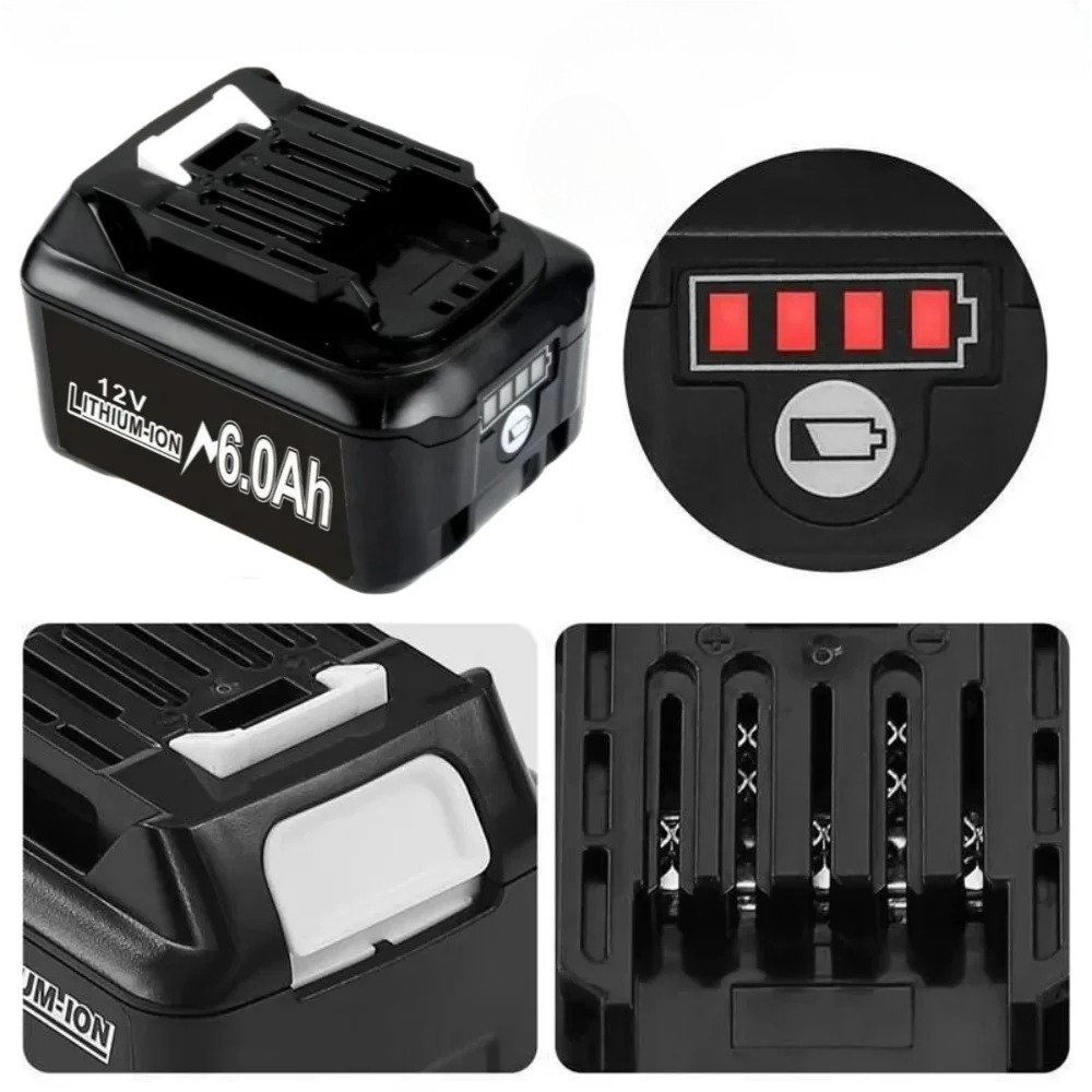 Batterie Li-ion 10.8V/12V 4000 - Makita Drill Hp1640 avis et prix