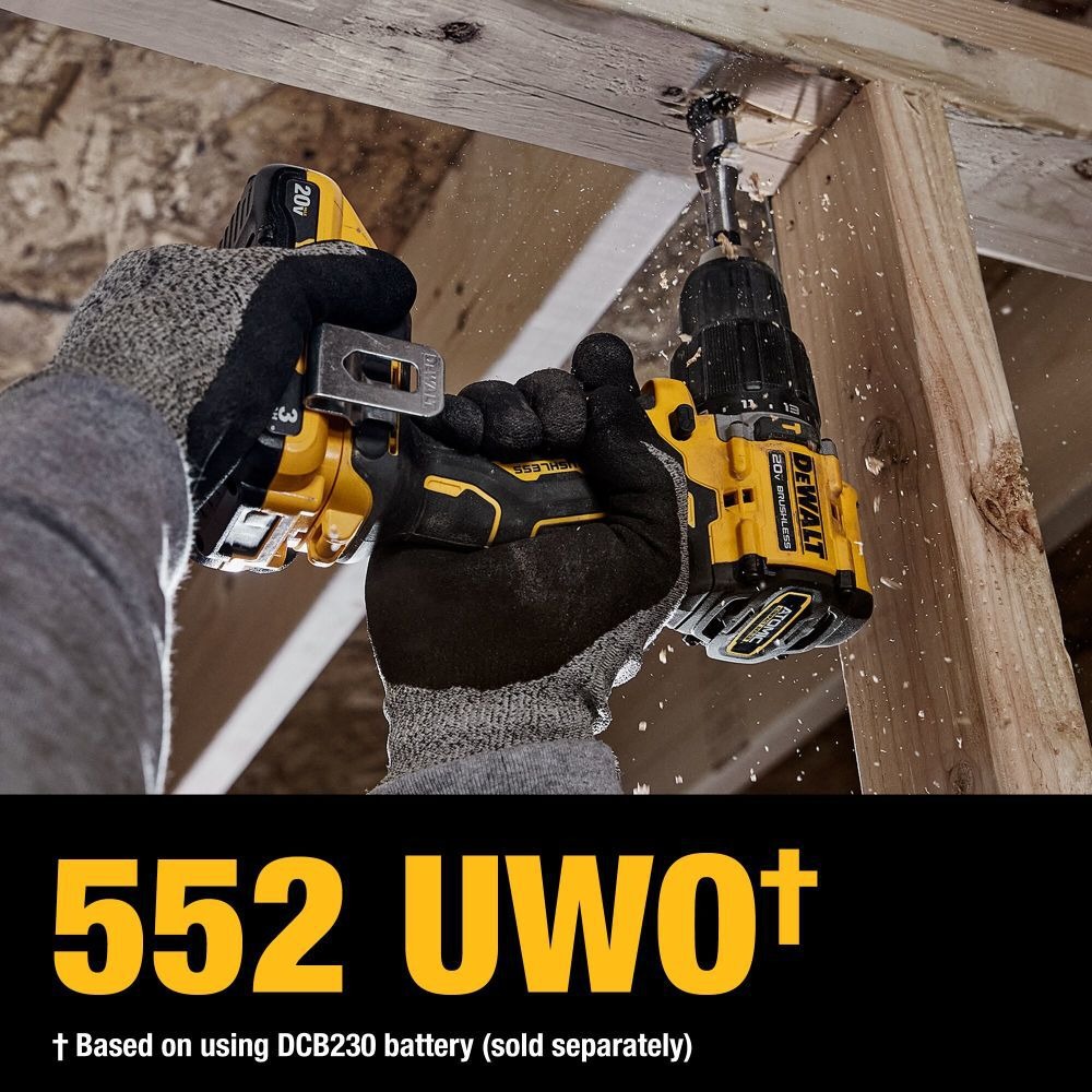 DEWALT DCD799 ATOMIC 20V MAX*  - Dewalt Drill Atomic 20V avis et prix