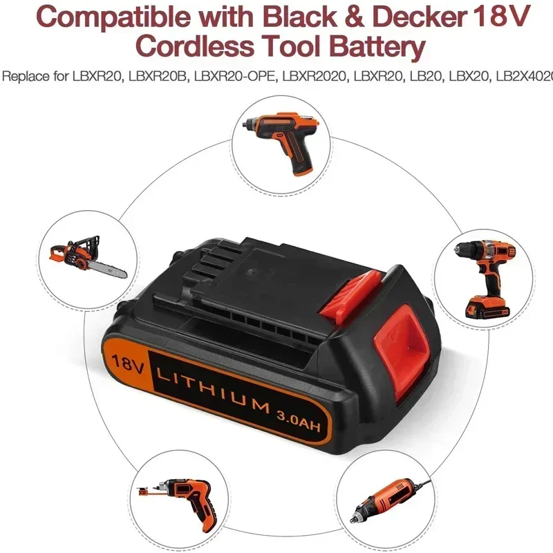 18V 3.0Ah BL2018 remplacement  - Black+Decker Tool Cordless avis et prix