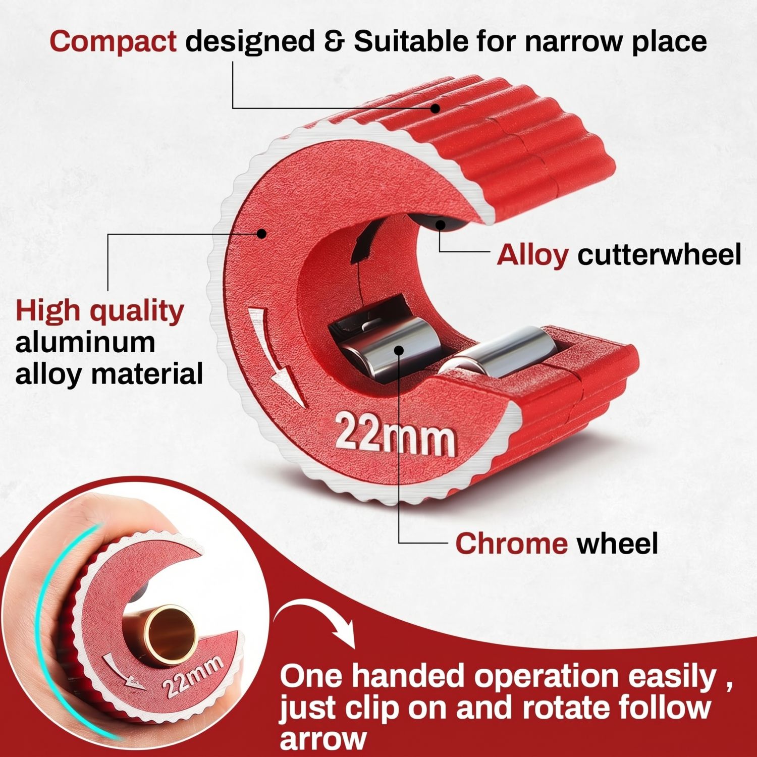 Ensemble de coupe-tuyaux en cu - Pipe Cutter Ratchet avis et prix