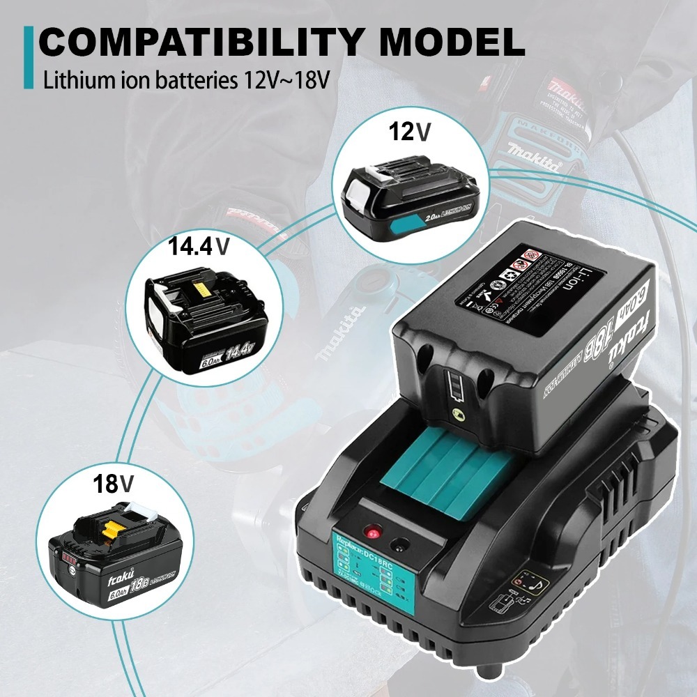 Chargeur de batterie Li-ion DC - Makita Drill Hp1640 avis et prix
