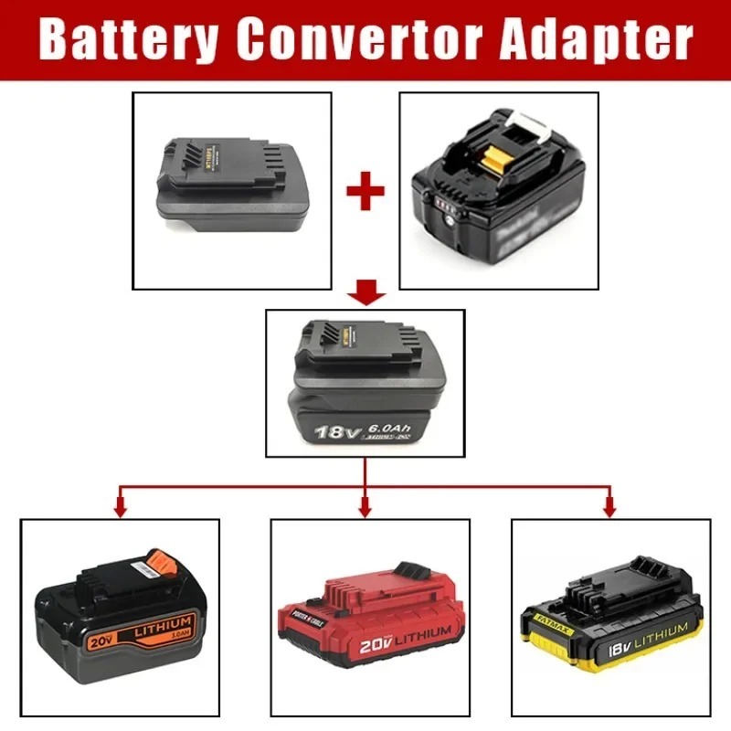 Adaptateur MT18BPS pour Batter - Black+Decker Tool Cordless avis et prix